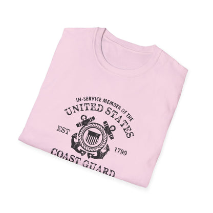 In-Service Member of the United States EST 1790 Coast Guard T-Shirt