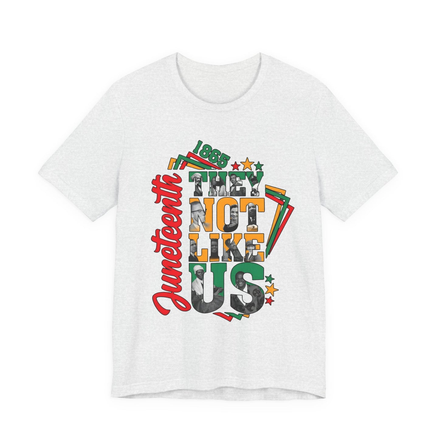 Juneteenth "They Not Like Us" Graphic Tee — Juneteenth Celebration T-Shirt