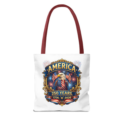250th America Eagle Tote Bag – Patriotic 1776–2026 Celebration Tote