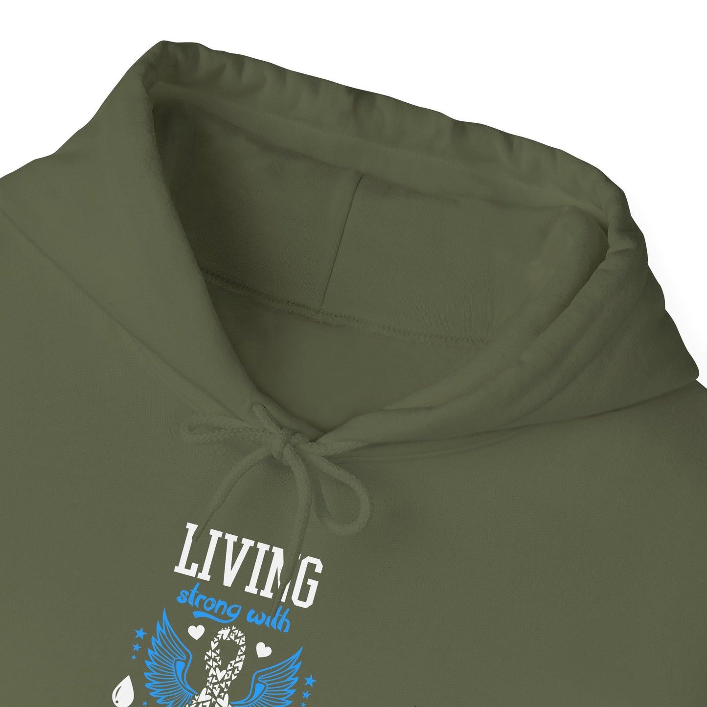 "Living Strong With Diabetes Daily"  Hoodie