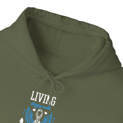 "Living Strong With Diabetes Daily"  Hoodie
