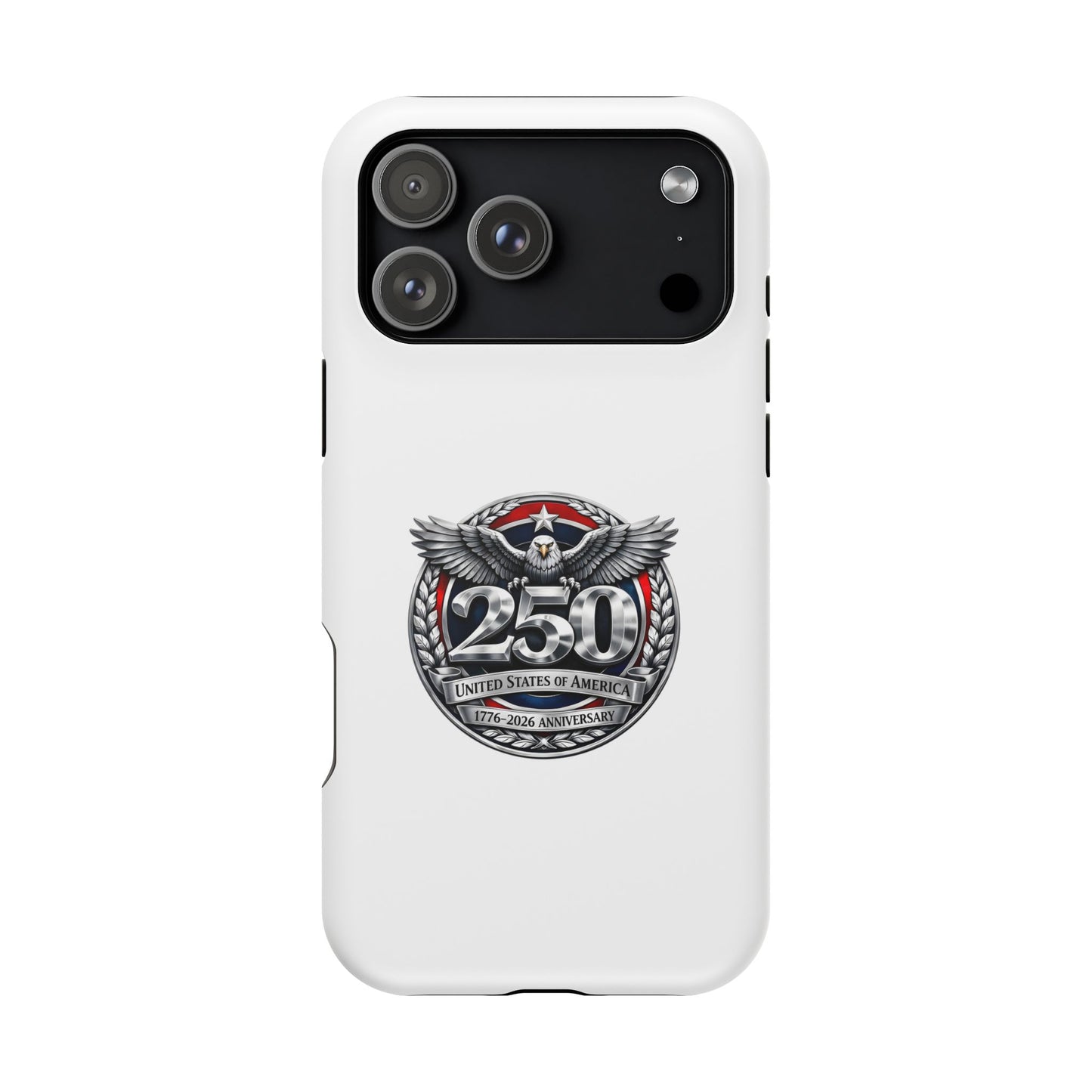 iPhone Magnetic Impact Case — 250th Anniversary Eagle Badge Design
