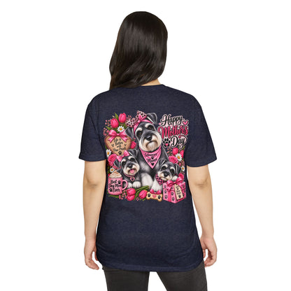 Mother's Day Schnauzer T-Shirt — Happy Mother's Day Dog Mom Tee