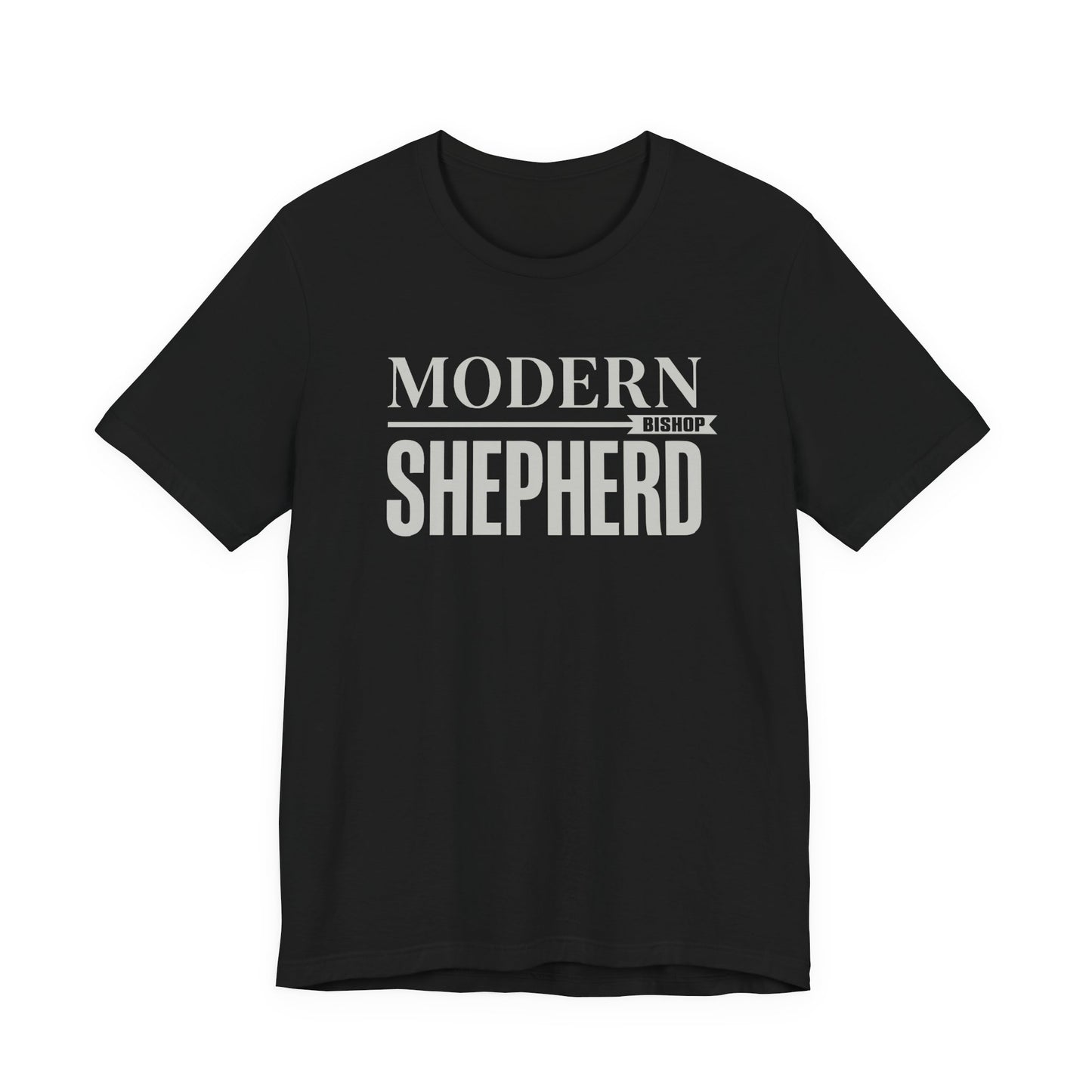 Modern Shepherd T‑Shirt – "Modern Bishop Shepherd" Graphic Tee