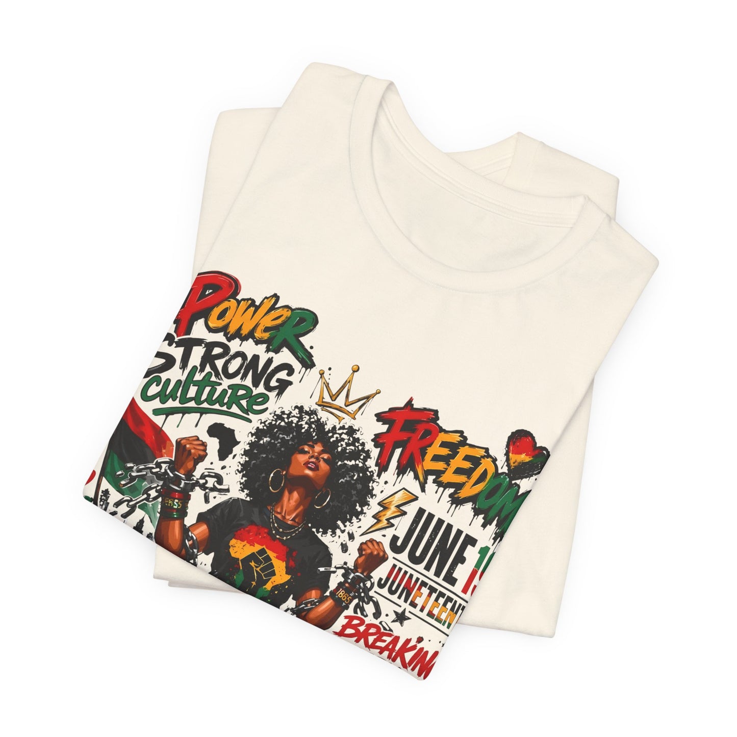 Juneteenth Freedom T-Shirt — Black Is Beautiful Graphic Tee