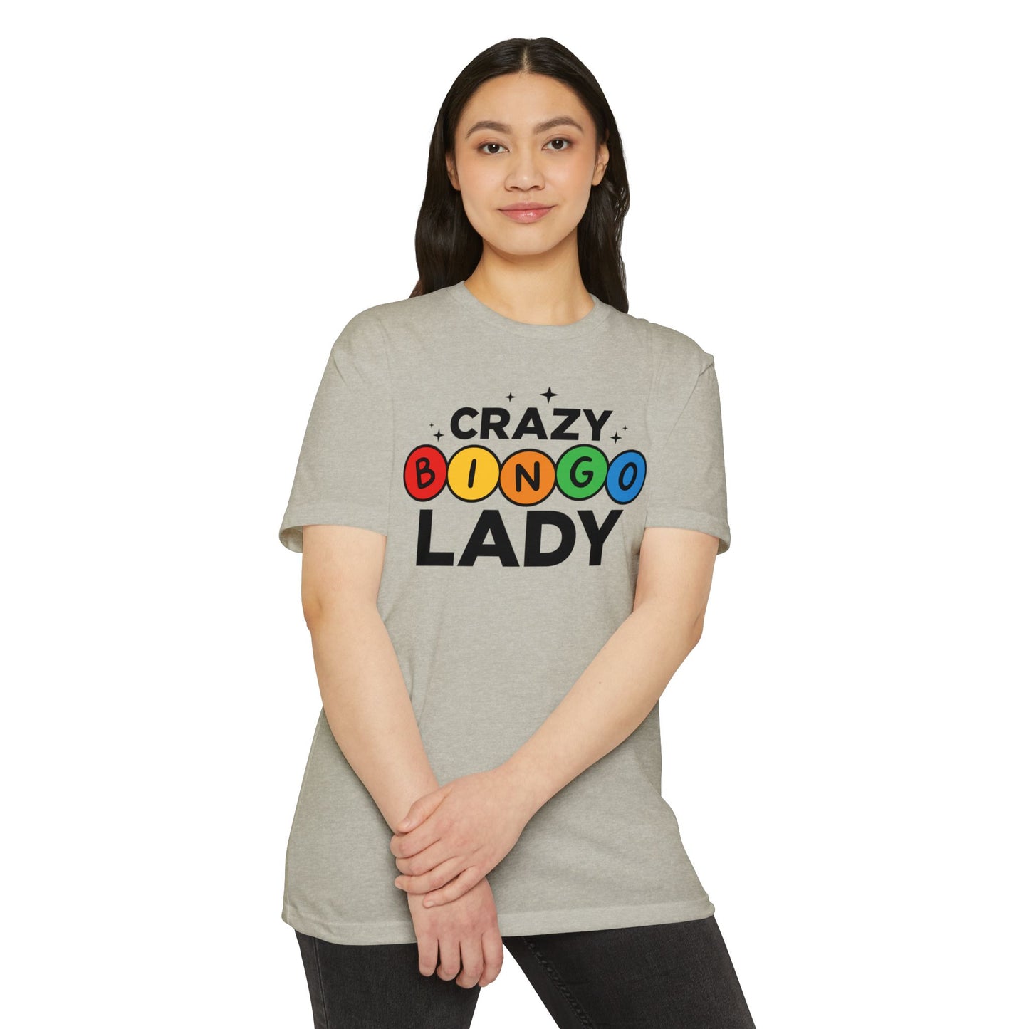 Crazy Bingo Lady T-Shirt — Funny Bingo Lover Tee