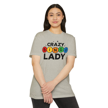 Crazy Bingo Lady T-Shirt — Funny Bingo Lover Tee