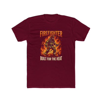 Firefighter T-Shirt – Built for the Heat Graphic Tee