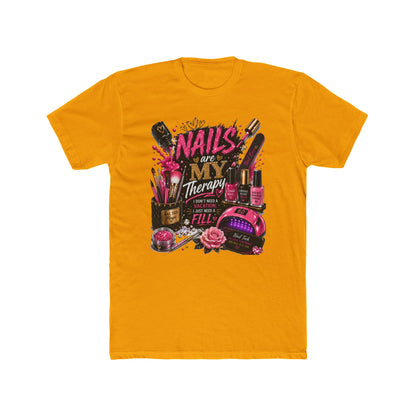 Nails Are My Therapy T-Shirt — Nail Tech & Manicurist Graphic Tee