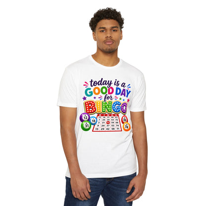 Bingo T-Shirt — "Today Is a Good Day for Bingo" Colorful Game Night Tee