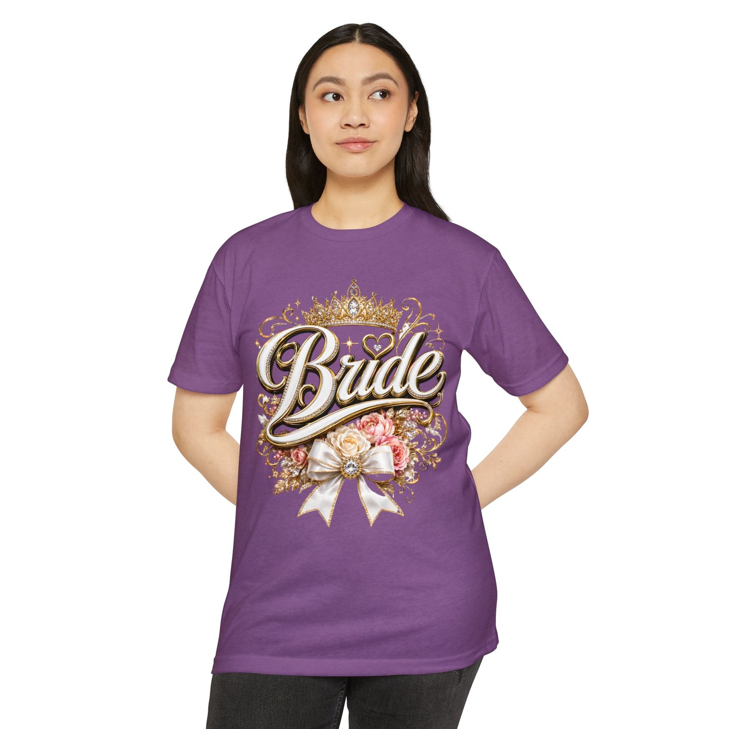 Bride Floral Crown T-Shirt