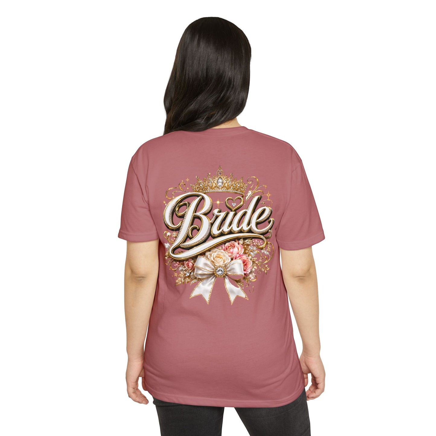 Bride Floral Crown T-Shirt