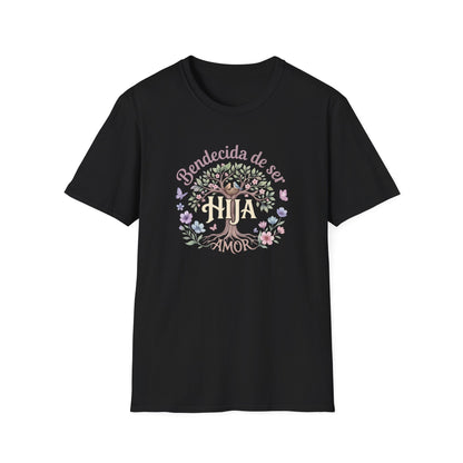 "Bendecida de ser Hija" T-Shirt