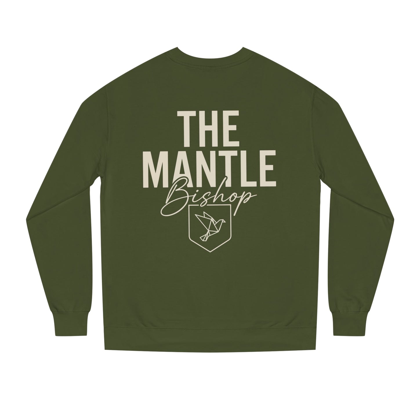 The Mantle Bishop Sweatshirt — Vintage Script Logo Crewneck