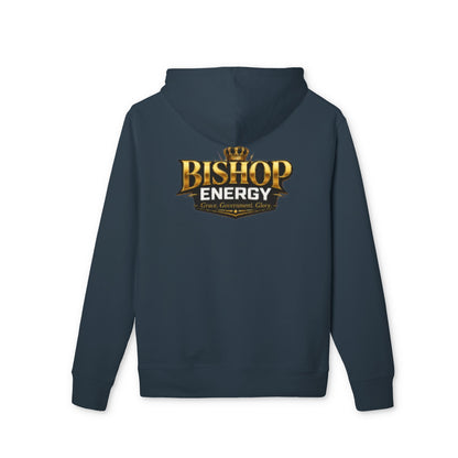 Bishop Energy Hoodie — Gold Crown Logo Pullover