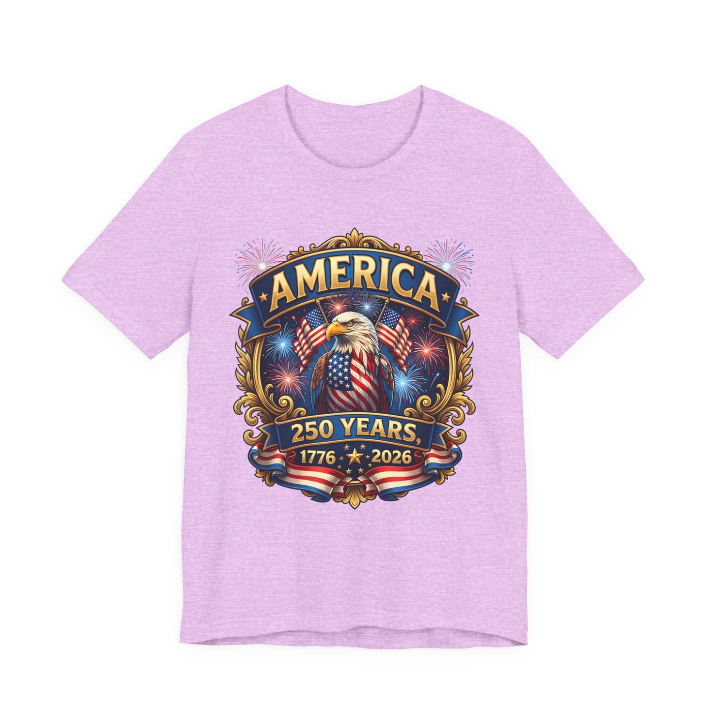 America 250th Anniversary T-Shirt — 1776–2026 Patriotic Eagle Tee