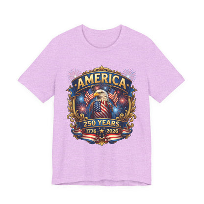 America 250th Anniversary T-Shirt — 1776–2026 Patriotic Eagle Tee