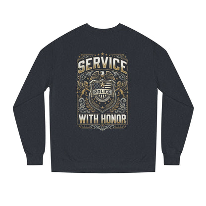 Police 'Service With Honor' Crewneck Sweatshirt