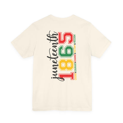 Juneteenth 1865 T-Shirt — Black History Celebration Tee