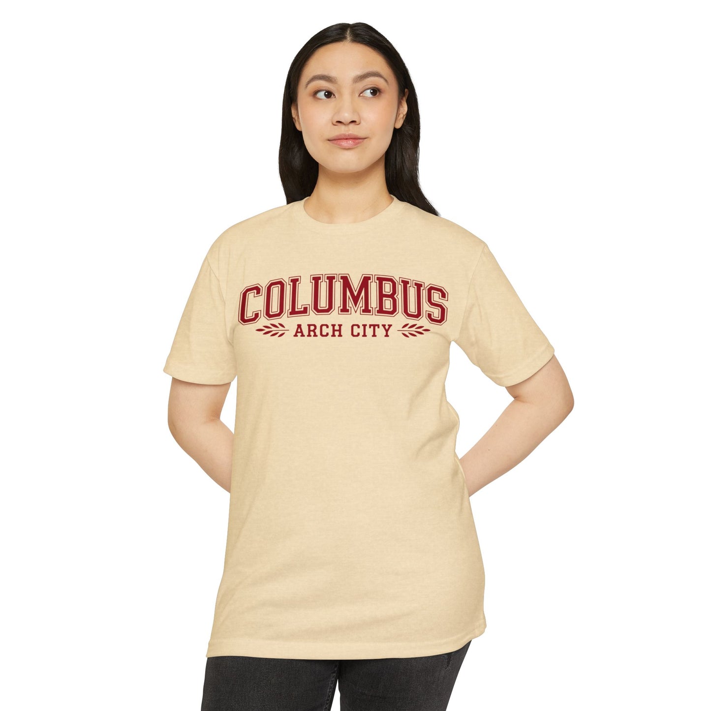 Columbus Arch City Tee — Vintage Collegiate Graphic T-Shirt