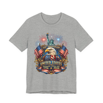 250th Anniversary United States Eagle T-Shirt – 1776–2026 Patriotic Tee