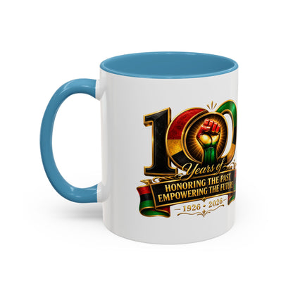 100 Years Commemorative Coffee Mug — "Honoring the Past, Empowering the Future"