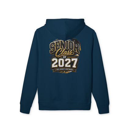 Senior Class of 2027 Hoodie — Graduation Sweatshirt with Cap Graphic