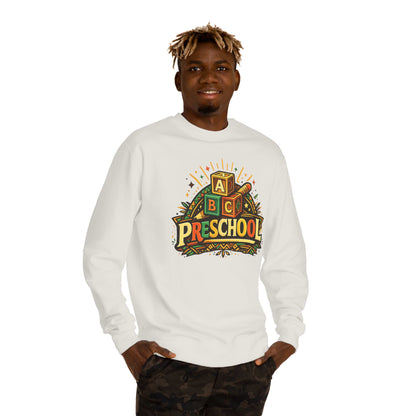 Preschool ABC Blocks Sweatshirt — Cute Back-to-School Teacher & Toddler Crewneck