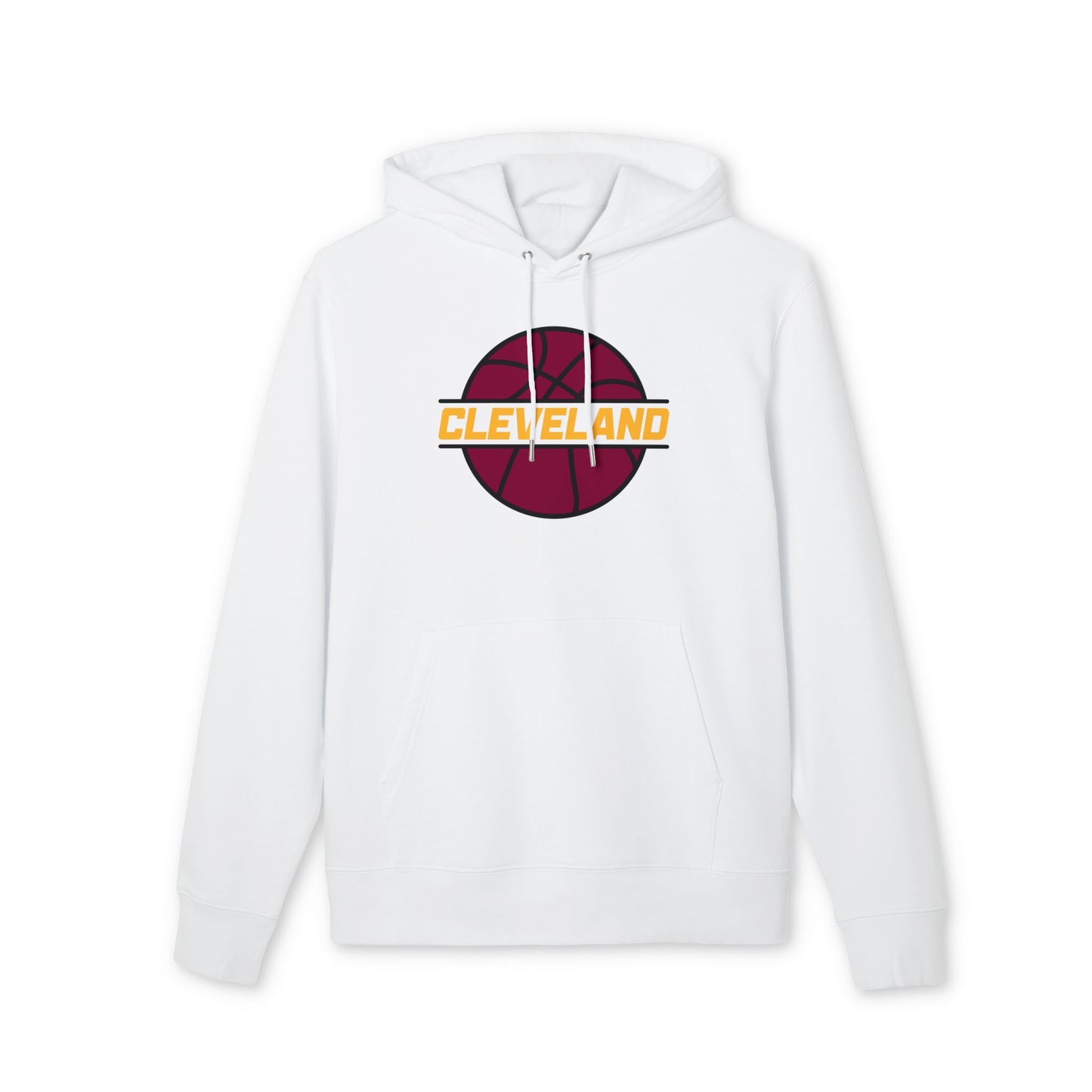 Cleveland Basketball Hoodie — Retro Logo Pullover