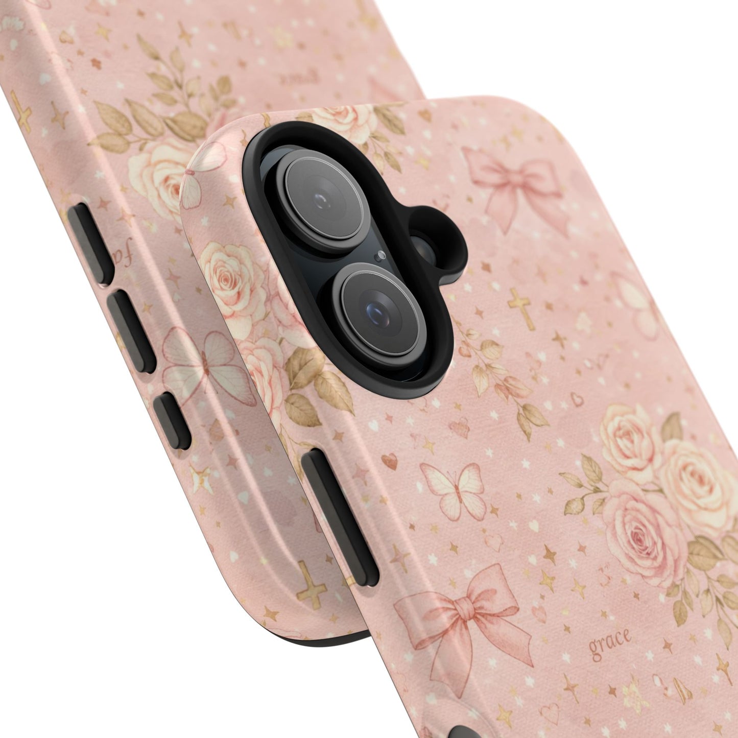 Grace Faith Phone Case | Christian floral iPhone Case