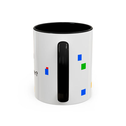 Autism Awareness Coffee Mug - "I Have Autism, What's Your Superpower?" Accent Mug