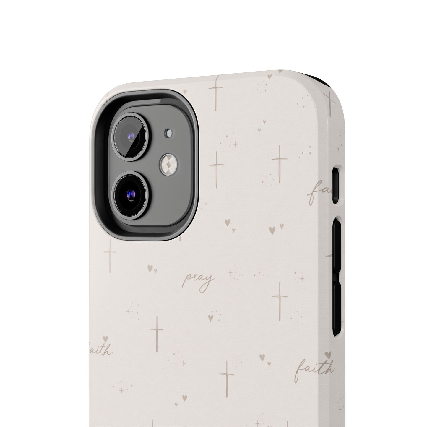 Pray with Faith Phone Case | Christian floral iPhone Case