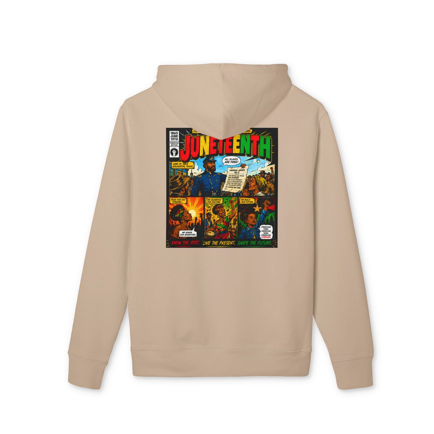 Juneteenth Comic Cover Hoodie — Juneteenth Celebration Pullover