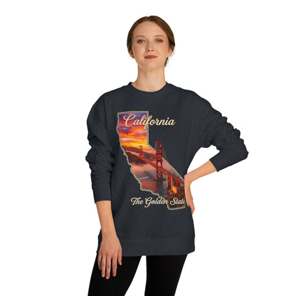 California Golden State Sweatshirt — Golden Gate Sunset Crew