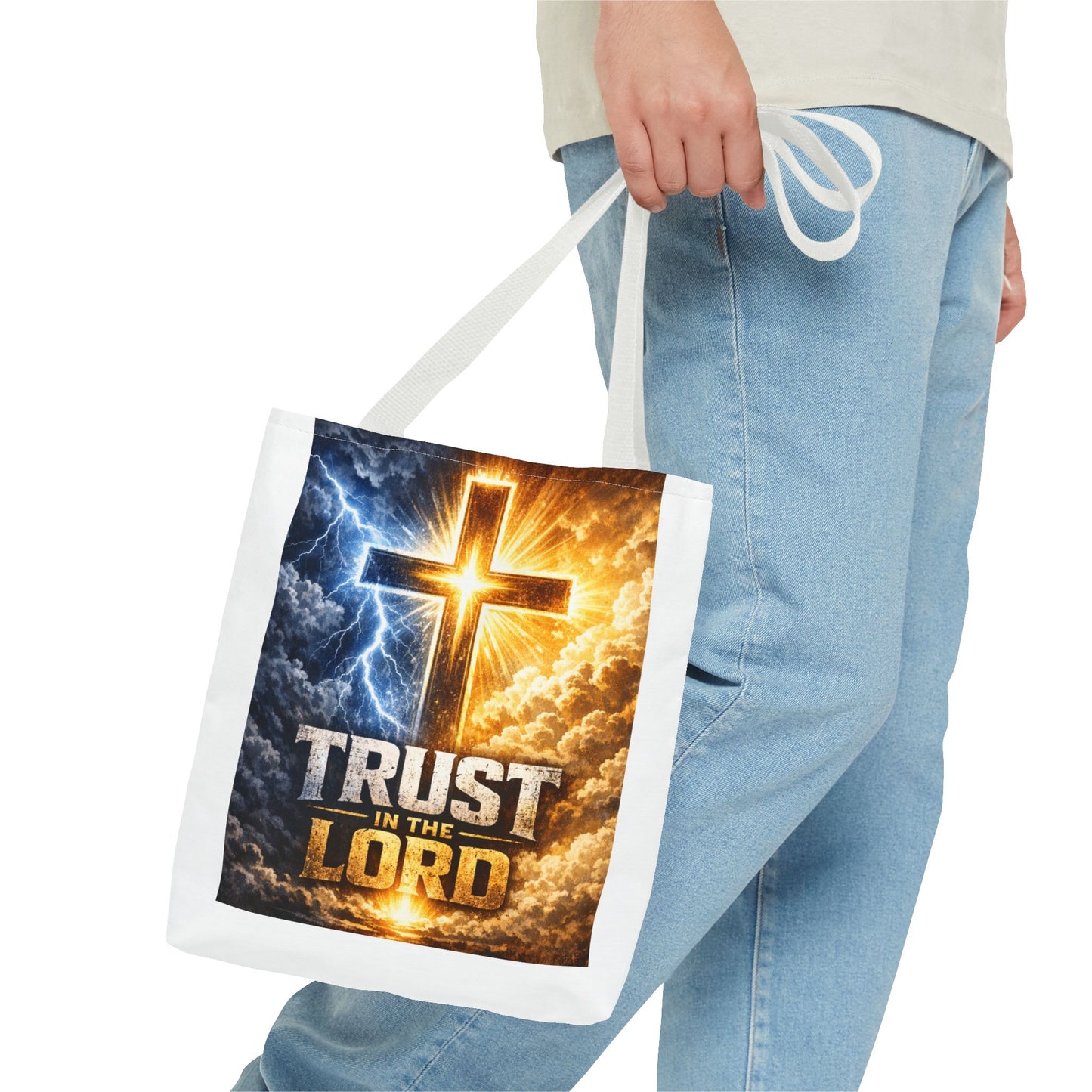 Trust in the Lord Cross Tote Bag