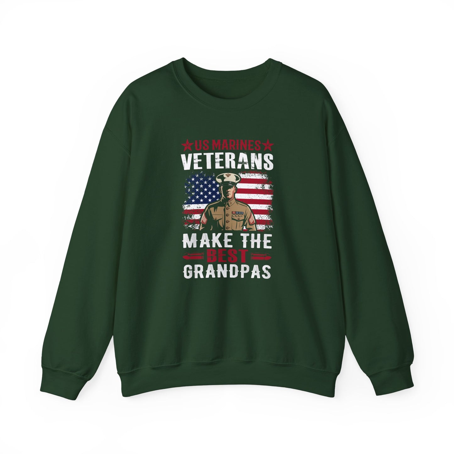 US Marines Veterans Make The Best Grandpas Sweatshirt