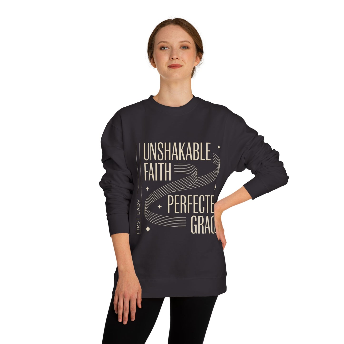 Unshakable Faith, Perfected Grace Sweatshirt