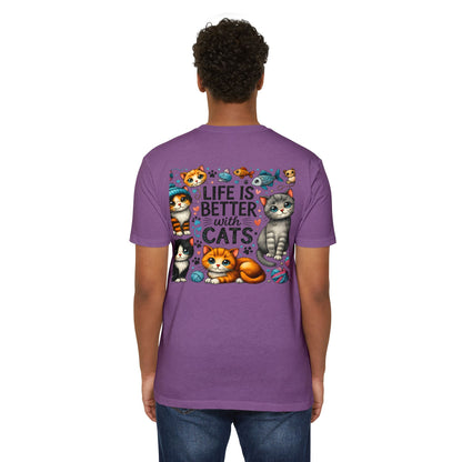 Life Is Better With Cats T-Shirt