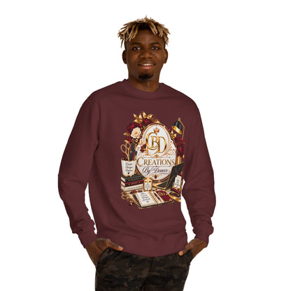 Crewneck Sweatshirt — Vintage Desk Creations Logo