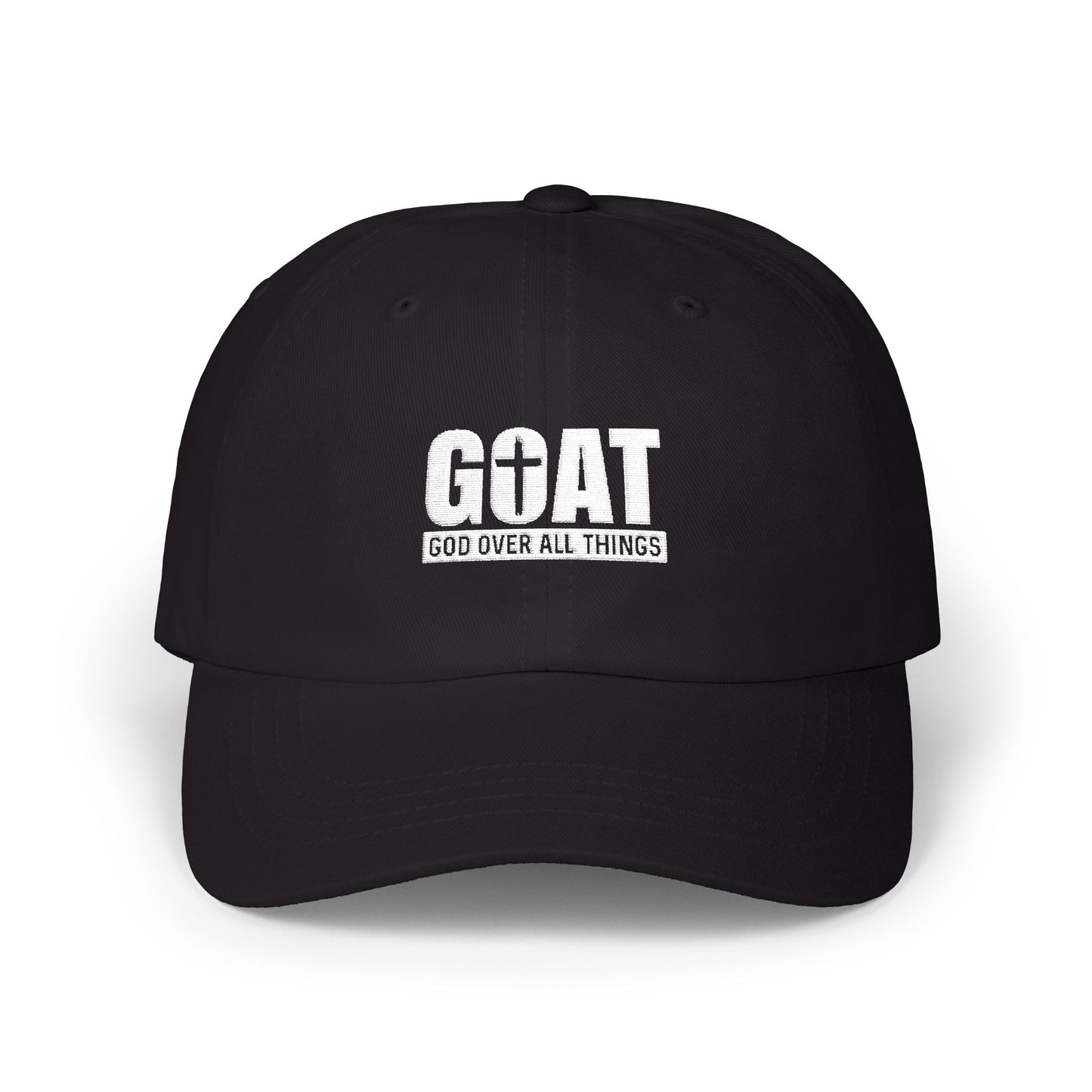 GOAT Dad Cap – Embroidered "GOAT" Retro Baseball Hat for Men, Fathers & Athletes