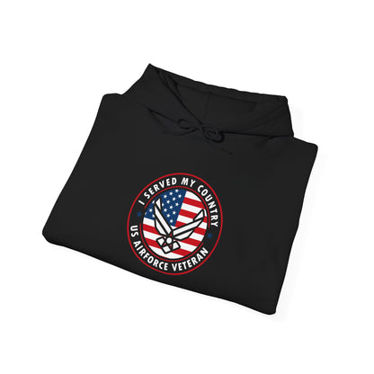 I Served My Country US Airforce Veteran  Hoodie