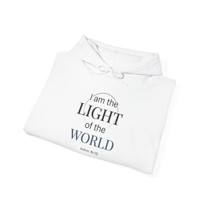 I Am the Light of the World -John 8:12 Hoodie