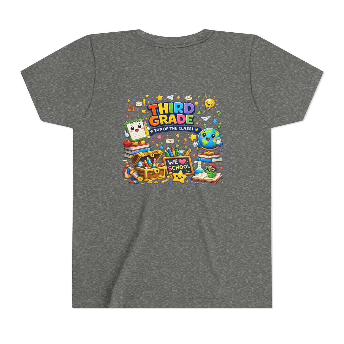 Third Grade Kids Tee — "Third Grade Out of the Classroom" Back-to-School Youth Shirt