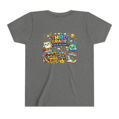 Third Grade Kids Tee — "Third Grade Out of the Classroom" Back-to-School Youth Shirt