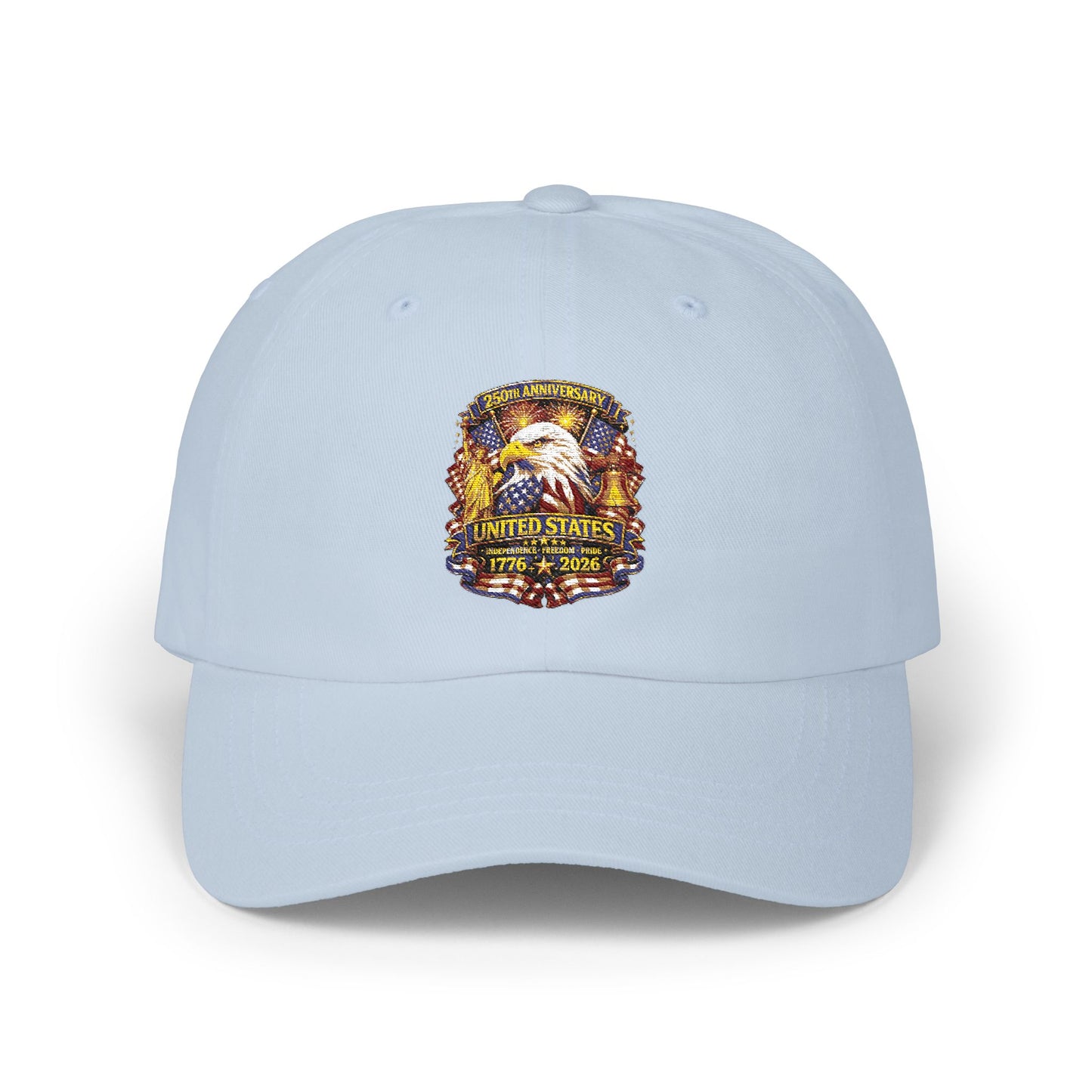 Eagle Seal Dad Cap - Vintage Patriotic Baseball Hat