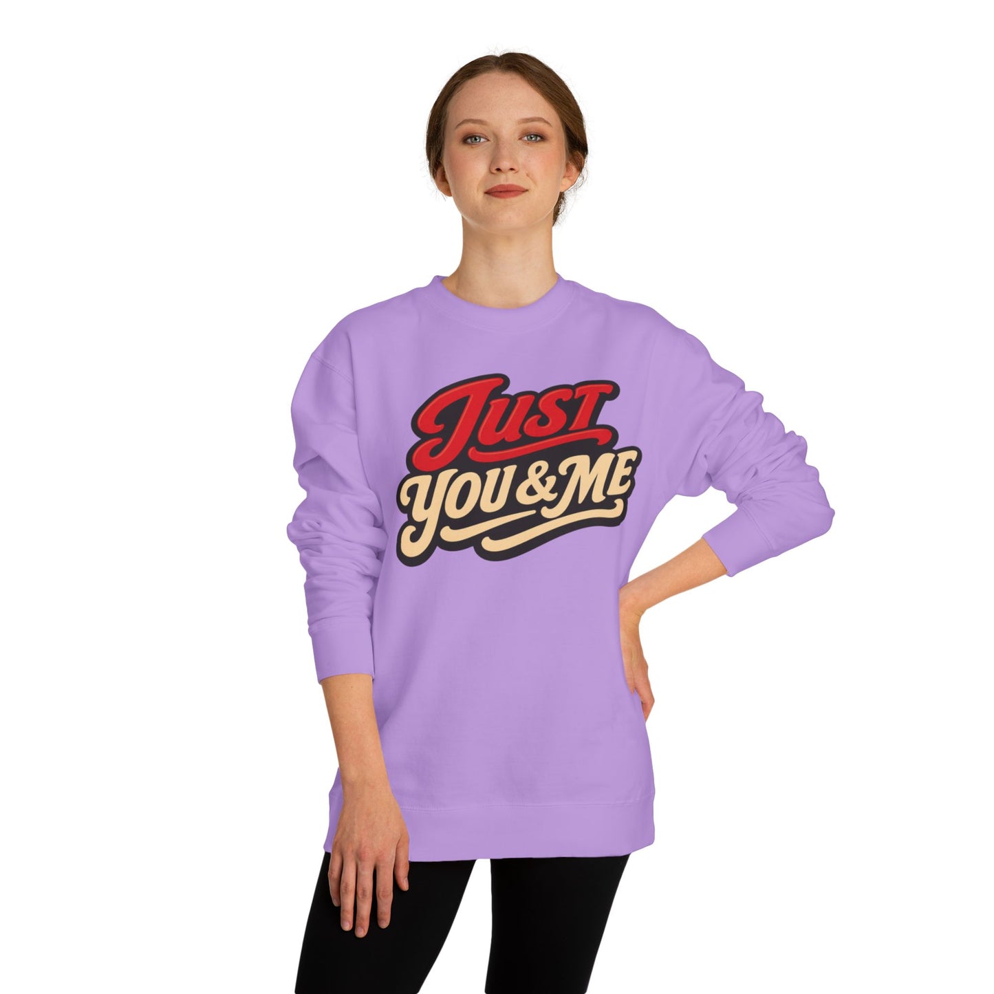 Just You & Me Sweatshirt – Retro Couples Crewneck