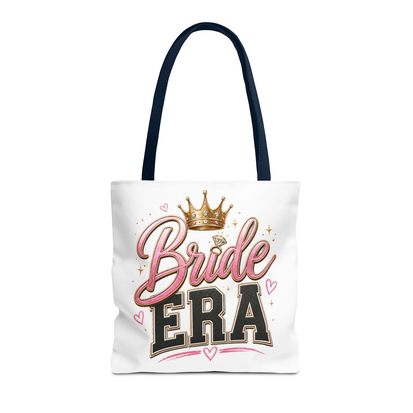 Bride Era Tote Bag — Bachelorette Bride Crown Tote for Bridal Shower & Wedding Weekend