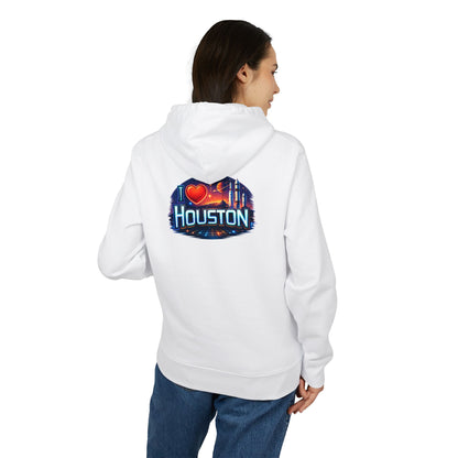 Houston Skyline Hoodie — I  Houston Graphic Pullover