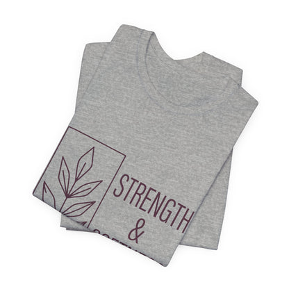 Strength & Softness Tee — First Lady Inspirational Graphic T-Shirt