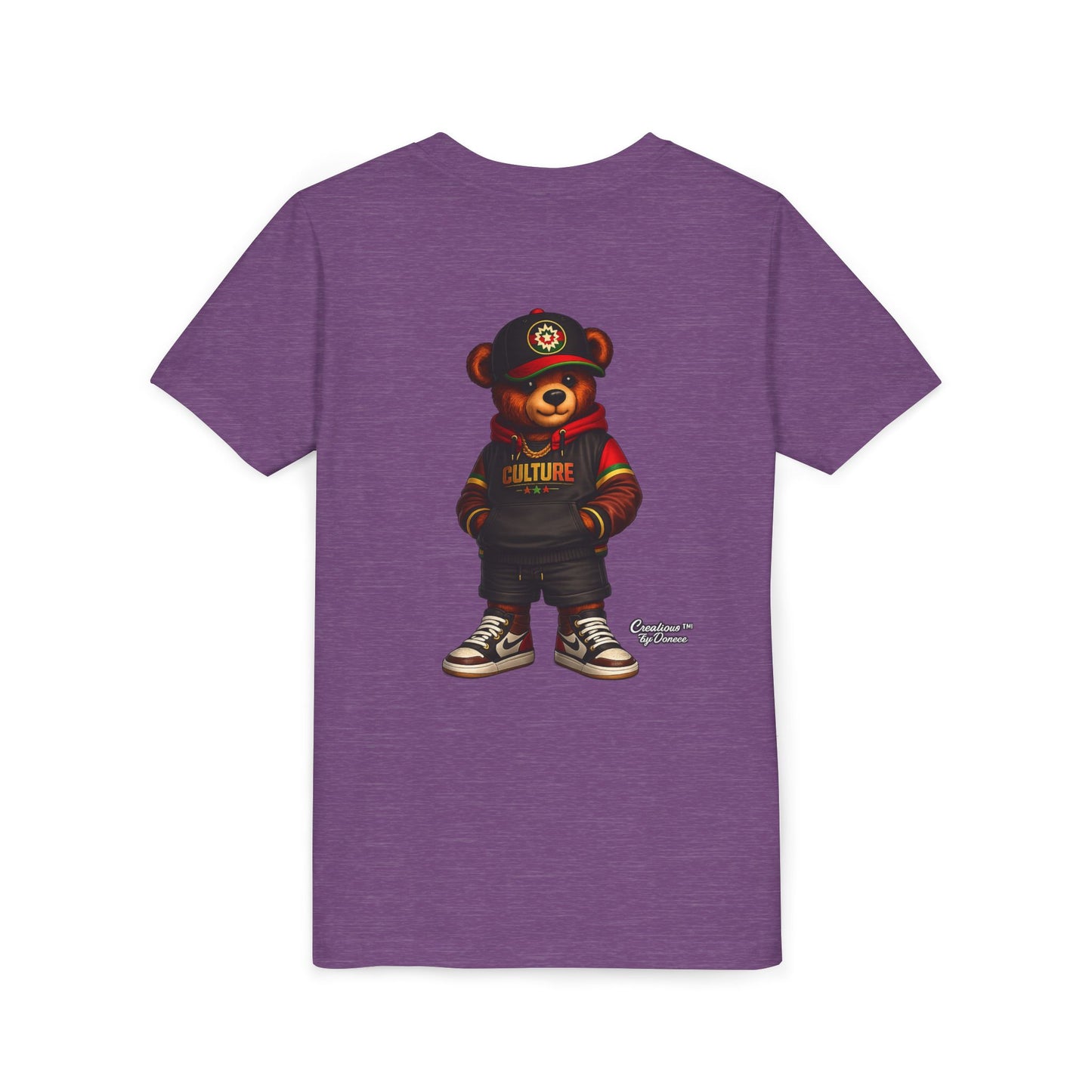 Youth Tee — Urban Bear "Culture" Graphic